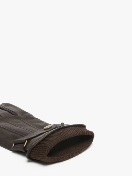 Handschoenen Isotoner Bruin men gloves 85234 ander zicht 1